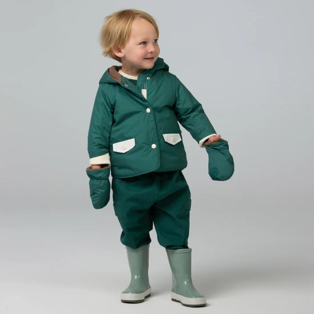 jacke mit integrierten handschuhen Ducksday Winter Baby Jacke mit abnehmbaren Handschuhen Breeze – 4kidspoint