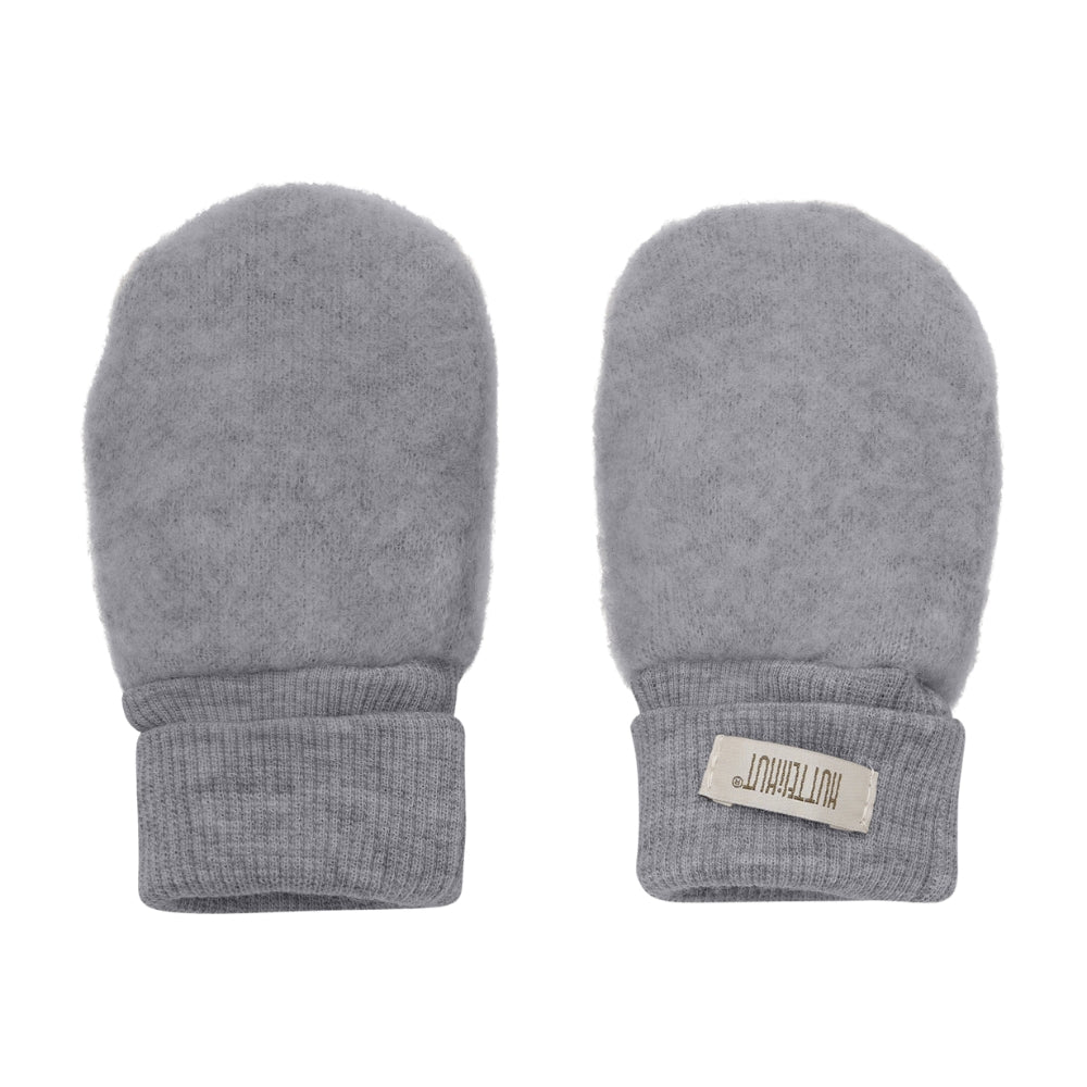 huttelihut handschuhe Huttelihut Infant Wollhandschuhe Medium Grau Melange – 4kidspoint