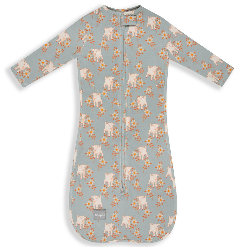schlafsack vintage Sleepee Schlafsack Third Step Vintage Animals Sky Blue – 4kidspoint