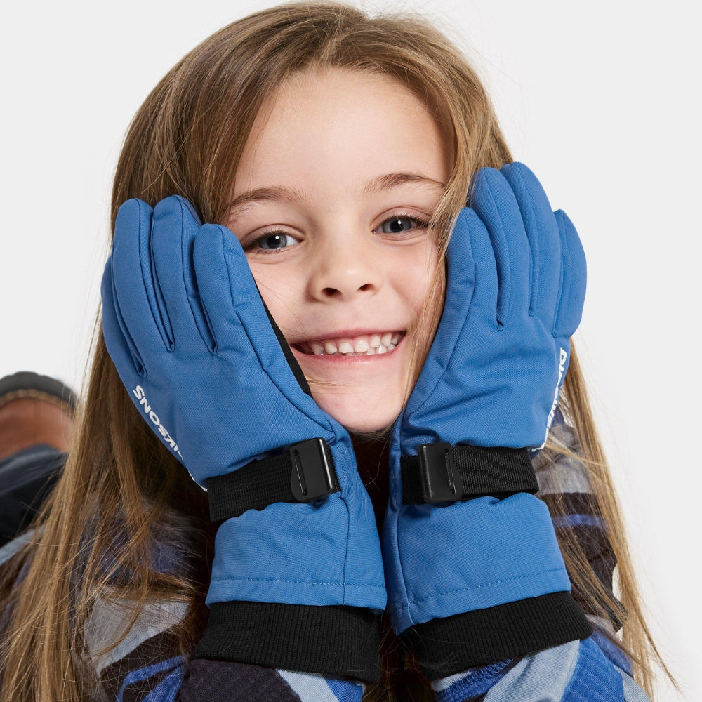 handschuhe didriksons Didriksons Biggles Winter Fingerhandschuhe Saphirblau – 4kidspoint