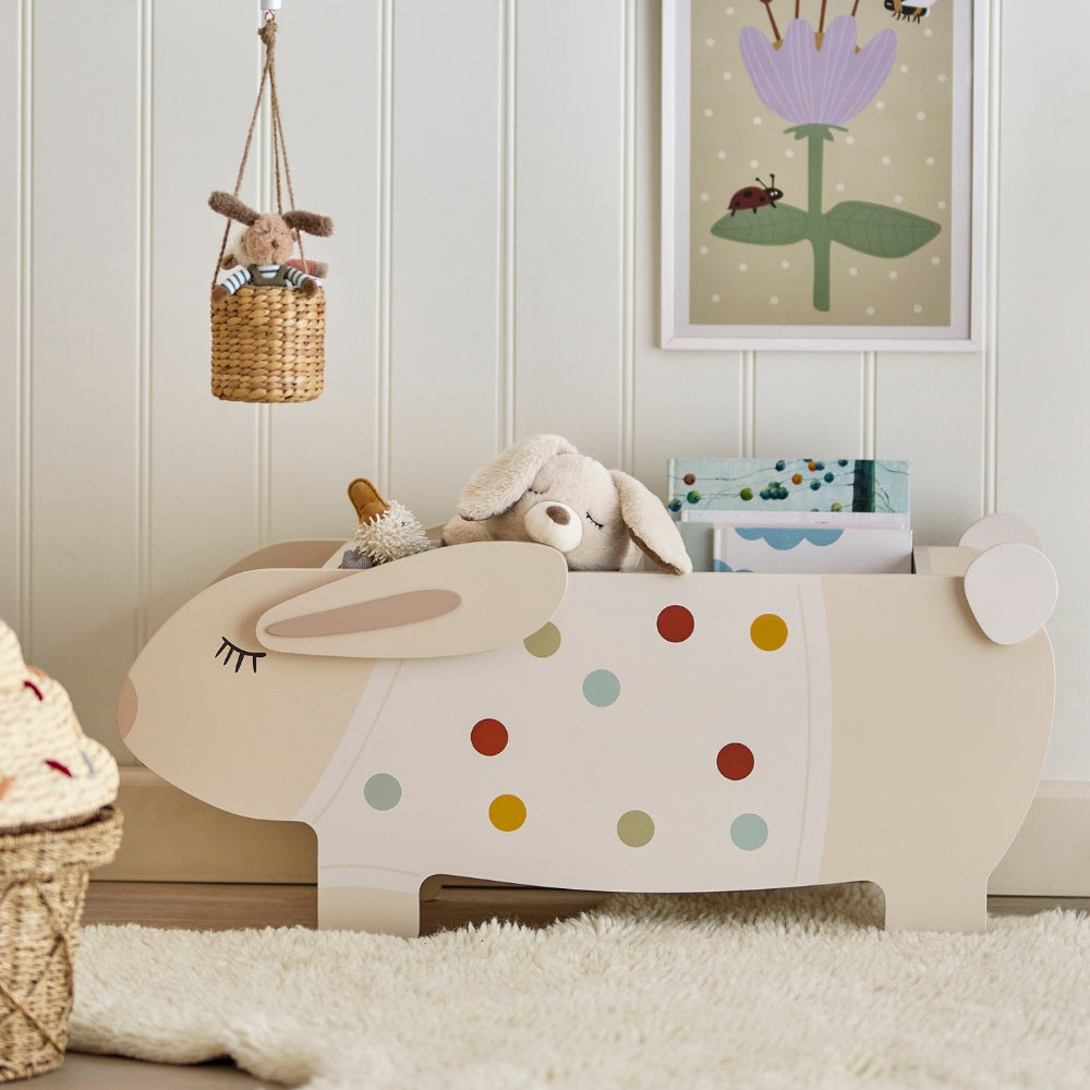bloomingville zelt Bloomingville Bunny Bücherregal Villja Weiß – 4kidspoint