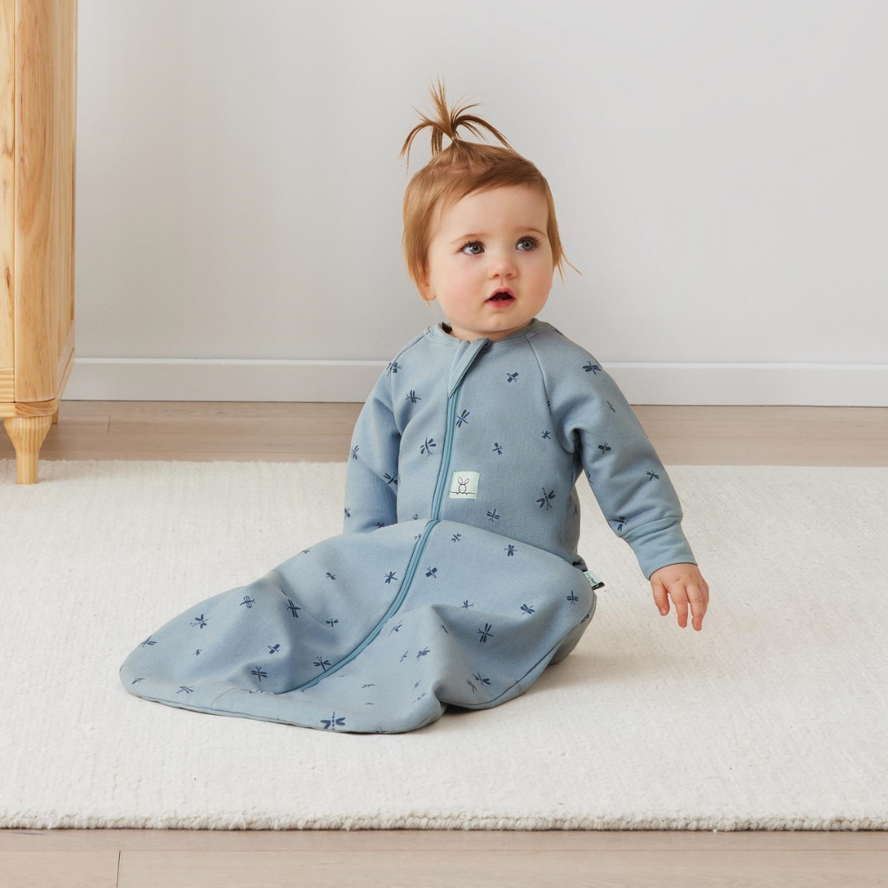 schlafsack 12 monate ergoPouch Jersey-Schlafsack mit Ärmeln 3–12 Monate 1,0 TOG Dragonflies – 4kidspoint