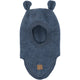 Mikk Line Woll-Schlupfmütze mit Ohren Wool Fullface Blue Melange