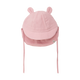 Huttelihut Baby Sommermütze aus Baumwollmusselin Bärenohren Pale Mauve