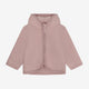 Huttelihut Kinderjacke mit Kapuze Mahagoni Rose