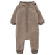 Mikk line Baby-Overall mit Kapuze aus Merinowolle Melange Denver