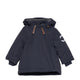 Mikk line Baby Winterjacke Solid Blue Nights