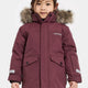 Didriksons Kinderparka Bjarven Anemon Rote Jacke