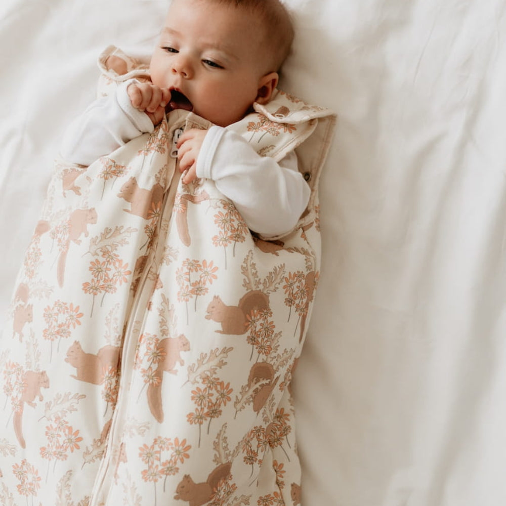 schlafsack newborn Sleepee Newborn Schlafsack NewBorn Vintage Tiere Himmel blau – 4kidspoint