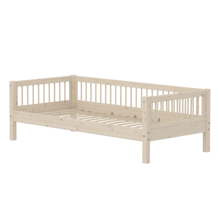 Flexa Einzelkinderbett Classic White Washed Kiefer