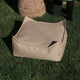 Wigiwama Outdoor Kinder Sitzpuff Outdoor Square Ottoman Dune