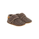 En Fant Wollhausschuhe mit Stickerei Chocolate Brown