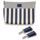 La Millou Kinderwagen Organizer Feeria Streifen Navy