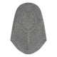 Huttelihut Kinder Schlupfmütze Wolle gerippt Medium Grey Melange