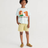 Bobo Choses Kinder gewebte Bermudashorts Spicy Window Pane