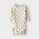 Lil' Atelier Baby Body Slim Turtledove Teddybär NBNGAYO