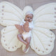 Cam Cam Copenhagen Babymatte in Schmetterlingsform Off-White