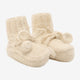 Huttelihut Babyschuhe aus Alpakawolle Off-White