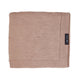 LullaLove Decke aus Merinowolle Popcorn-Muster 80x100 cm, Karamel