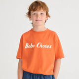 Bobo Choses Kinder bedrucktes Kurzarm-T-Shirt