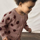 Lil' Atelier Strickjacke für Babys Regular Fit Misty Rose NBFLULIO
