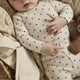 Lil' Atelier Langarm Baby slim body Turtledove Ladybug NBNLAGO