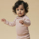Lil' Atelier Langarm Baby slim body Misty Rose NBFRACHEL