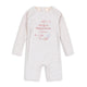 Konges Slojd Baby einteiliger Badeanzug Aster Stripe Bluie