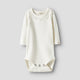 Lil' Atelier Baby Body für Mädchen Coconut Milk NBFTAPIA