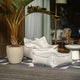 Wigiwama Outdoor Kinderpouf Outdoor Square Ottoman Terra
