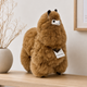 Inkari Naturals Alpaka-Maskottchen Groß 50cm Haselnuss