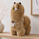 Inkari Naturals Alpaka Maskottchen Groß 50cm Sandstein