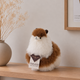 Inkari Kuscheltier Alpaka Natural Macchiato 23 cm