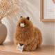 Inkari Kuscheltier Alpaka Natural Haselnuss 23 cm