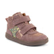 Froddo Barfußschuhe für Kinder, High-Tops Loop, Pastellrosa