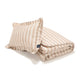 La Millou Baumwollbettwäsche Set XL Streifen Beige