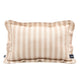 La Millou Schlafkissen Baumwolle ABC-Streifen Beige