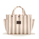 La Millou Kinderwagen Organizer gesteppte Streifen beige