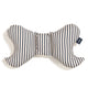 La Millou Kinderwagenkissen Angel's Wings aus Baumwollvelours STRIPES NAVY