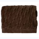 Lullalove Decke aus Merinowolle XL 180x120 cm Schoko