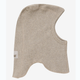 Huttelihut Kinder Pullover mit geripptem Schornstein White Pepper Melange