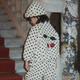 Konges Slojd Kinder Fleecejacke Jody Stickerei Teddy GRS Dot lumiere