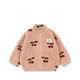 Konges Slojd Kinder-Fleecejacke Joddy Teddy GRS Ma grande cerise blush