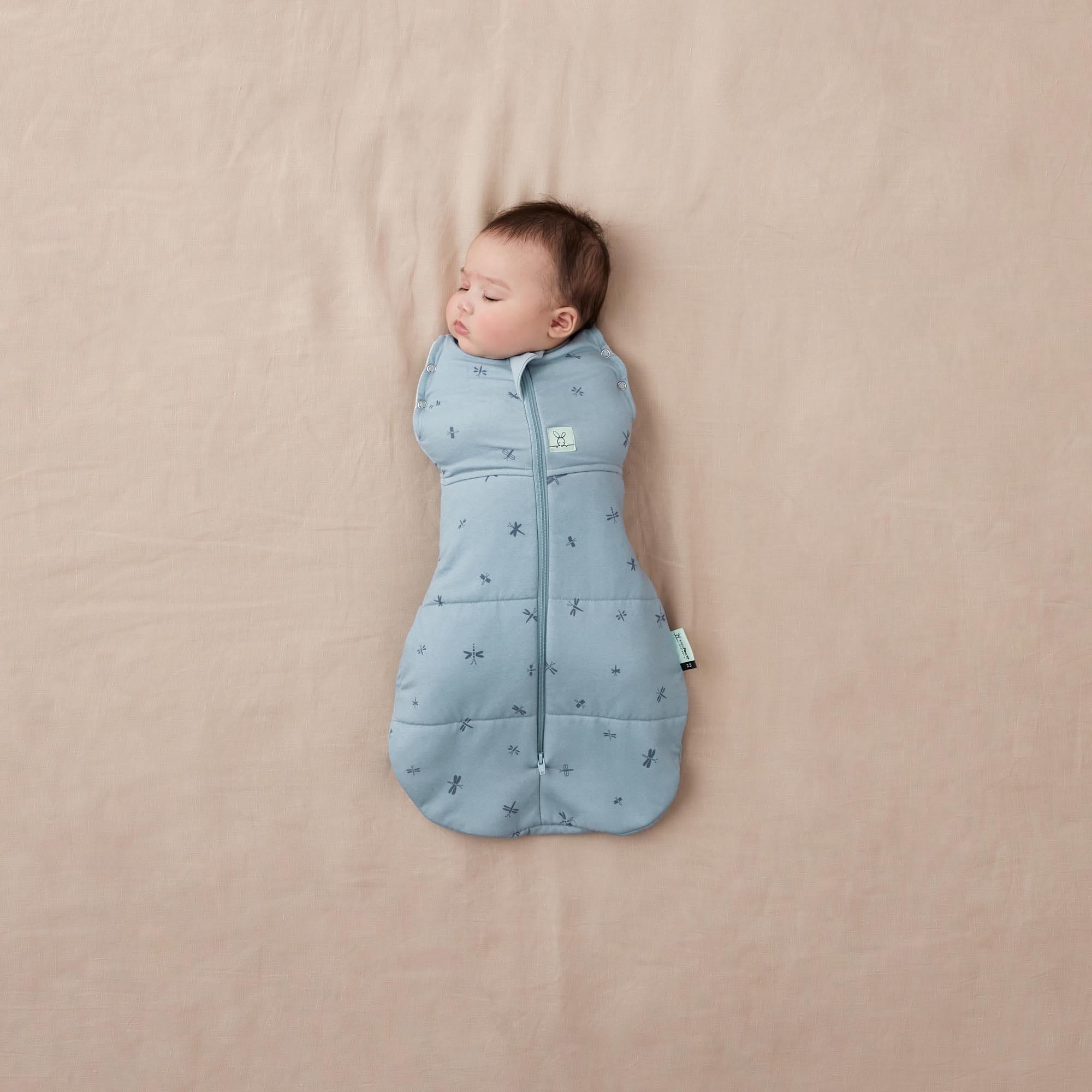 ergoPouch Schlafsack 2 in 1 wickeln Dragonflies 0-3 Monate. 2.5TOG – 4kidspoint