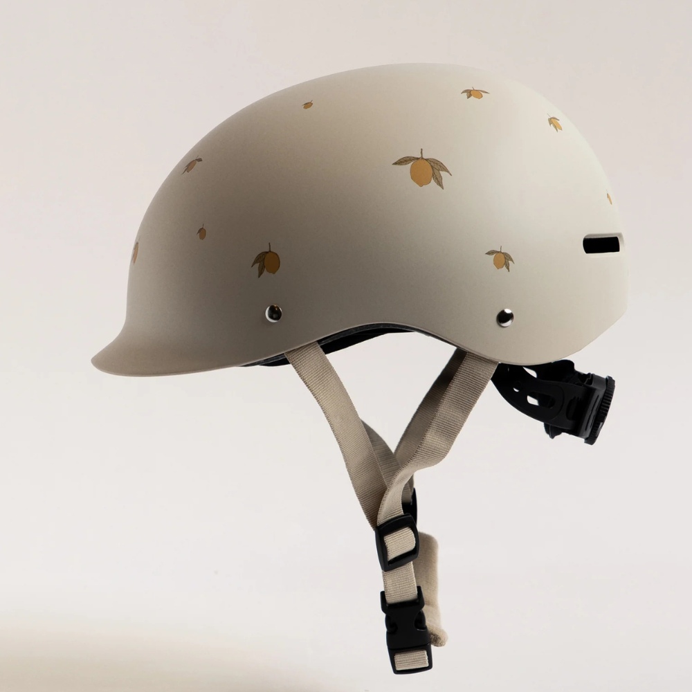 Konges Sløjd Kinder Fahrradhelm Zitrone Größe S/M – 4kidspoint