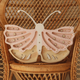 Little Lights Baby Lampe Schmetterling Erdbeere Creme