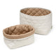 Cam Cam Copenhagen Windel Organisator Satz von 2 Classic Stripes Camel