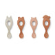 Liewood Baby Teelöffel 4er-Pack Rose mix