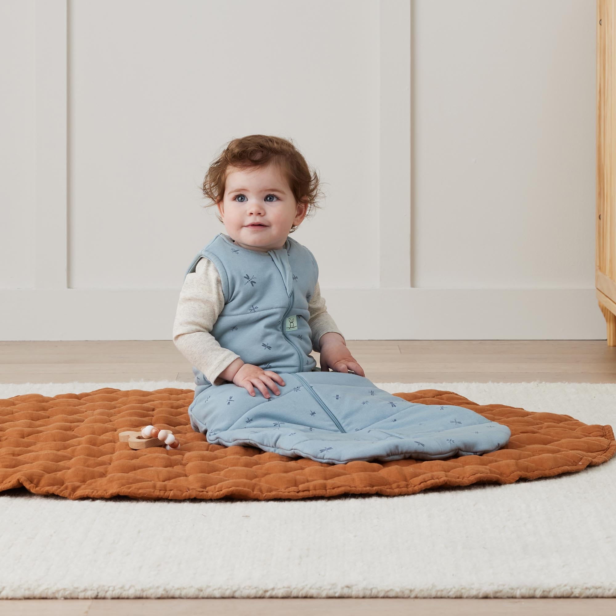 ergo baby schlafsack ergoPouch Baby Schlafsack Jersey Dragonflies 3-12M 2.5TOG – 4kidspoint