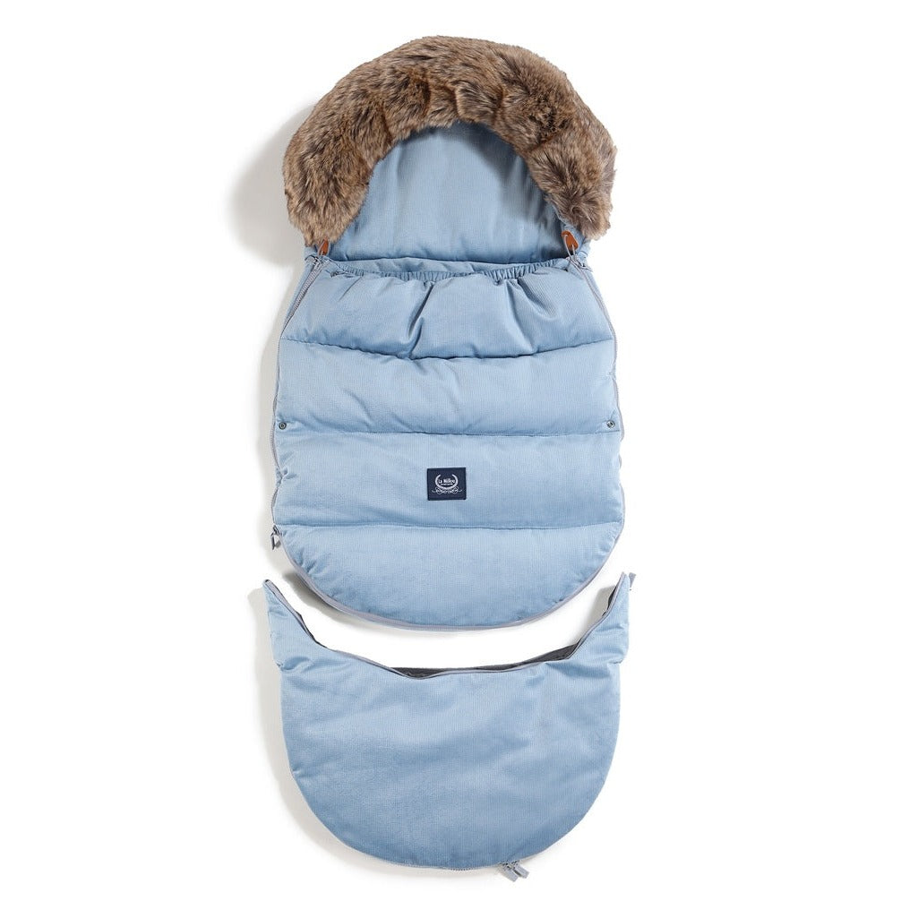 schlafsack für buggy La Millou Combo Kinderwagen Schlafsack Multi Wind Blau – 4kidspoint